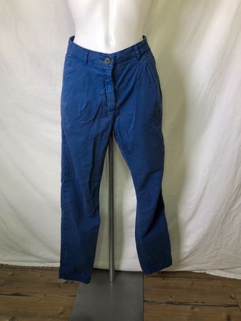 Pantalon bleu Zara taille 36 38 très bon état