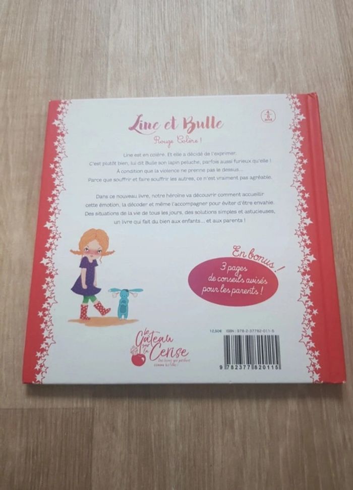 Livre Line et Bulle rouge colère - photo numéro 2