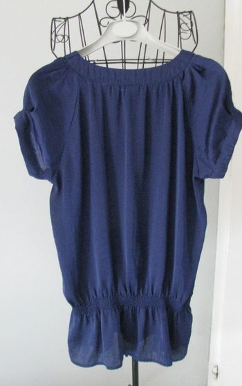 blouse bleu t42