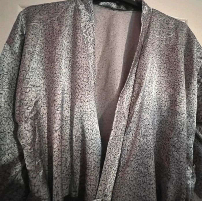 Pyjama satiné imprimé - photo numéro 2