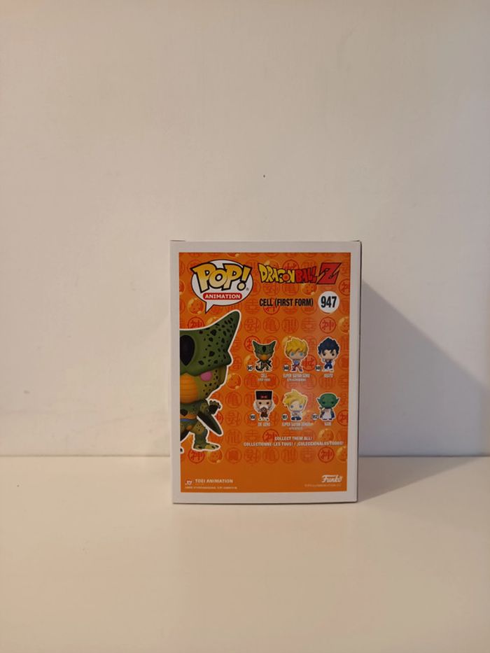 Funko pop : DBZ 947 - cell (first Form) GITD Special edition - photo numéro 3