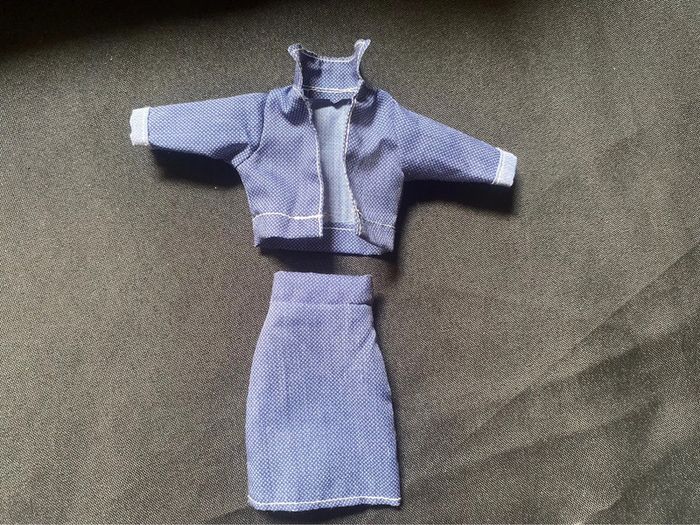 Ensemble veste et jupe poupée barbie - photo numéro 4