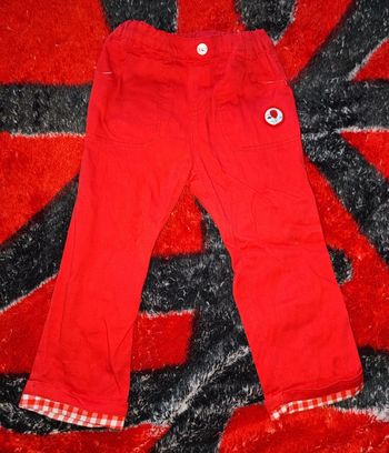 pantalon rouge