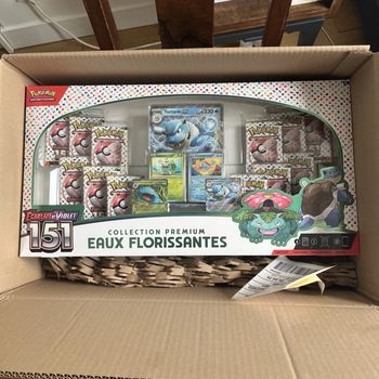 Coffret Pokémon 151 Collection Premium Eaux Florissantes - NEUF SCELLÉ FR