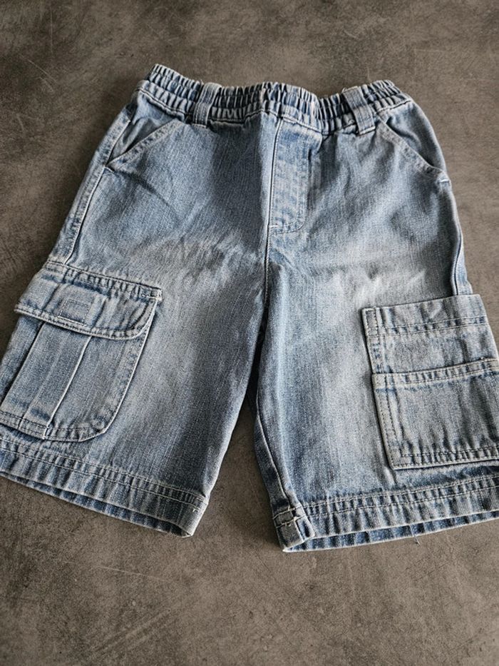 Short en jean élastiqué garçon - Taille 5 ans - Kokodo - Bleu