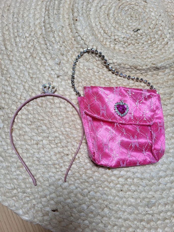 Duo sac et serre tête princesse