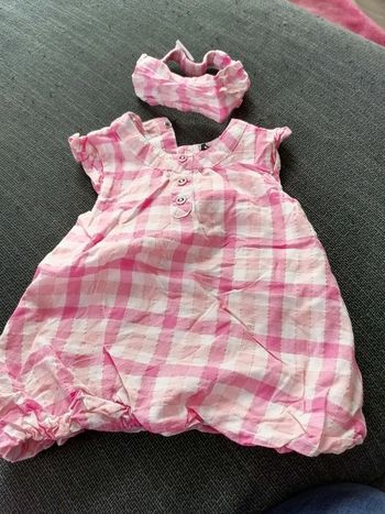 Robe+ bandeau Taille: 6 mois