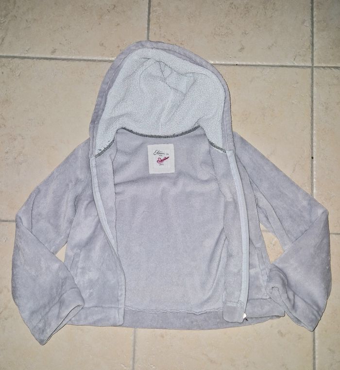 Veste douce de pyjama grise Etam S excellent état - photo numéro 2