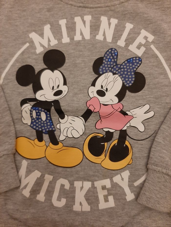 2 sweats Disney Minnie 4 ans - photo numéro 3