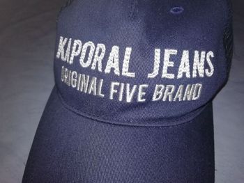 Casquette KAPORAL bleu marine TBE