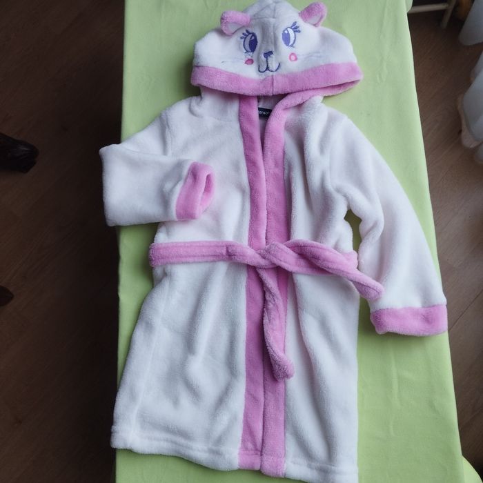 Peignoir chaud à capuche 12/18 mois