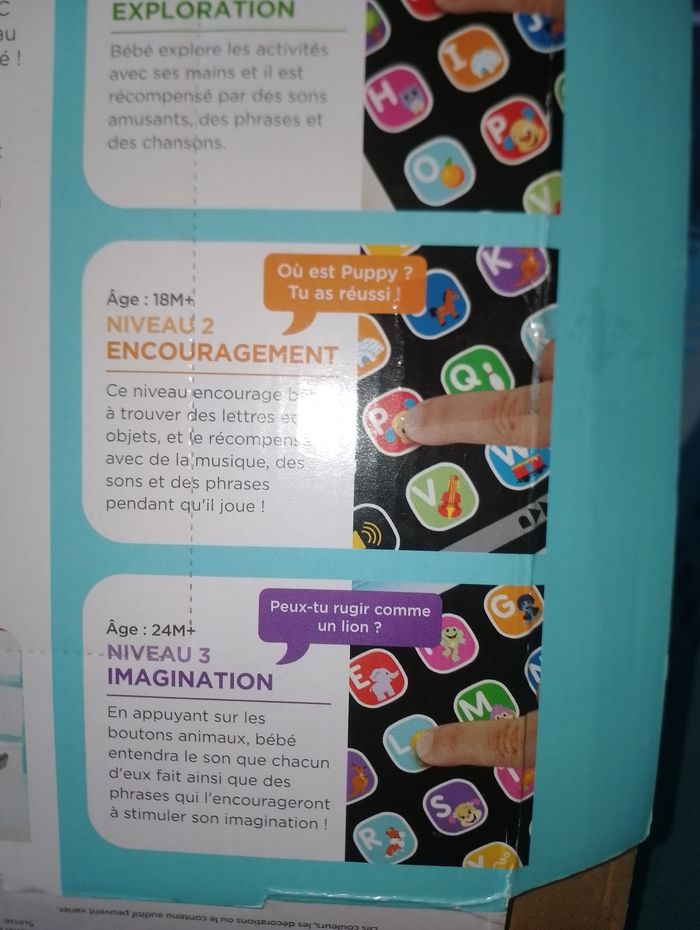 Tablette Éveil Progressif Fisher Price - photo numéro 7