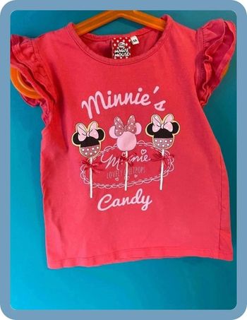 Joli t-shirt manches courtes 6 ans minnie mouse disn