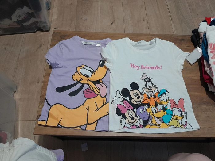 Lot t-shirts Disney 5A-6A
