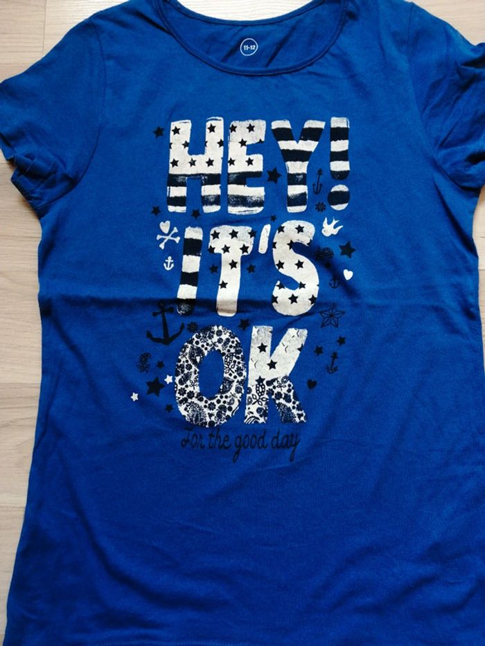 Tee-shirt manches courtes 11-12 ans - photo numéro 2