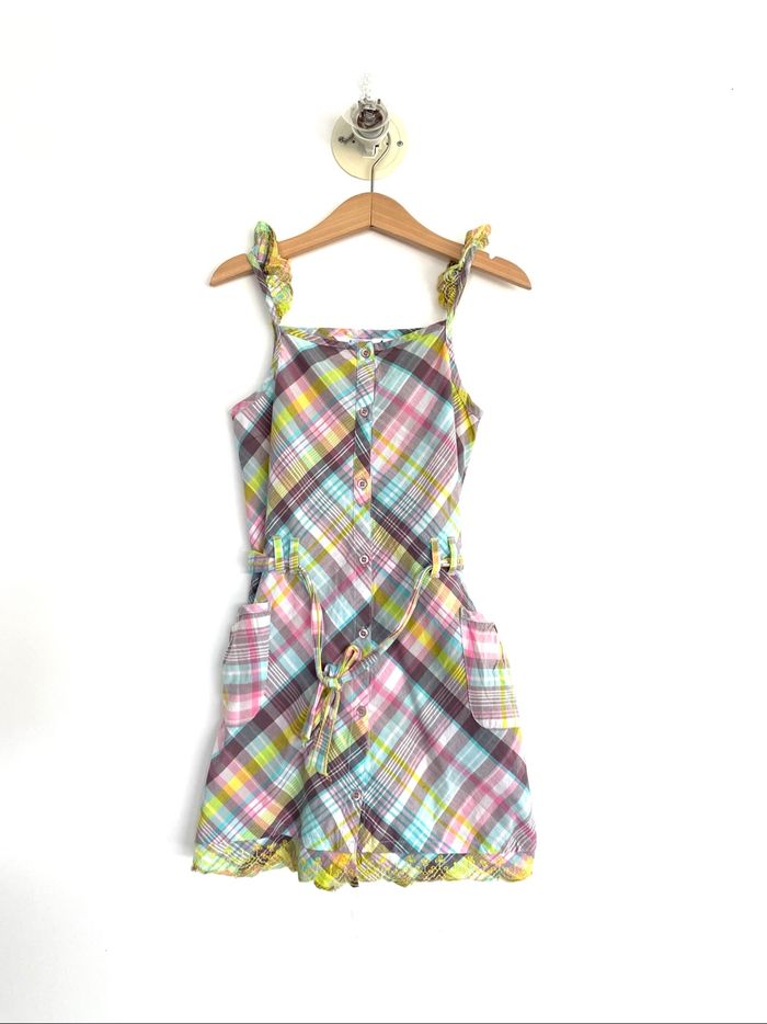 Robe fines bretelles fille multicolore « kidkanaï » 5 ans
