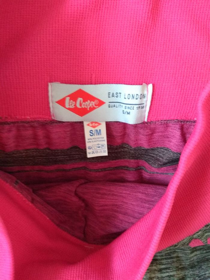 Lot de 2 leggings neufs Lee Cooper femme neufs gris confort fitness pantalon sport stretch - photo numéro 5