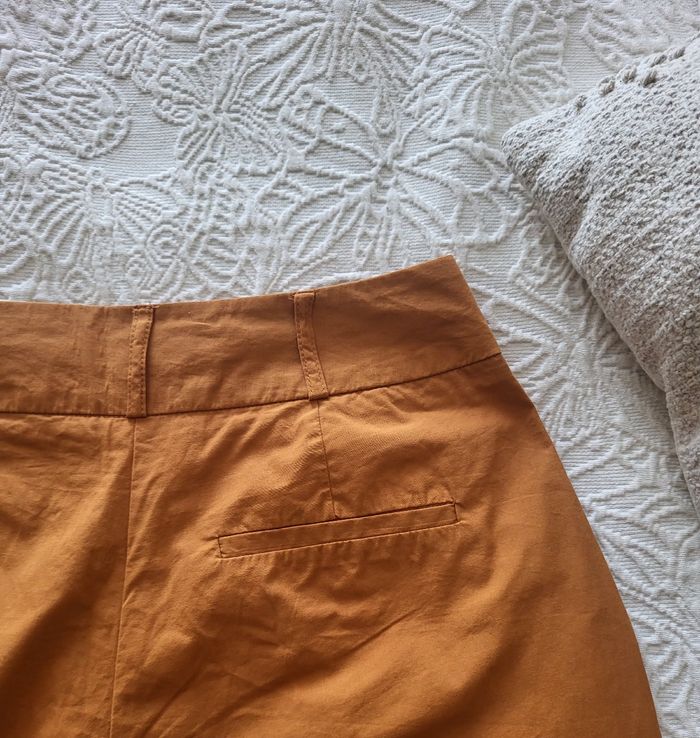 T38 Pantalon Primark terracotta coupe droite taille haute - photo numéro 2