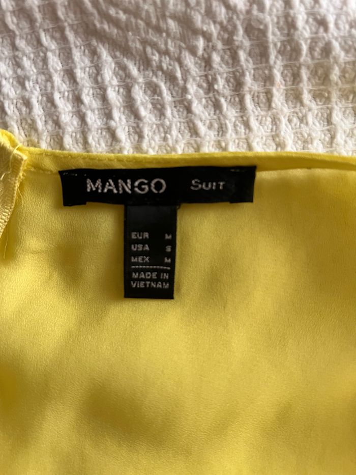 Débardeur jaune Mango - photo numéro 6