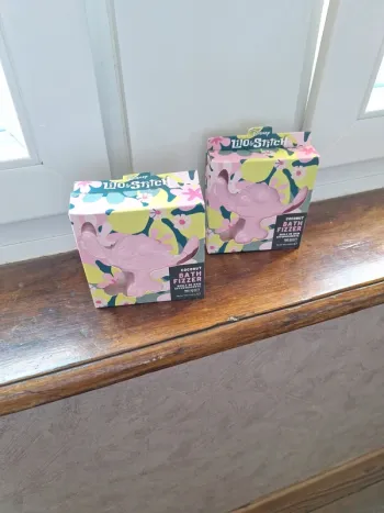 Lot de 2 boules de bain effervescent