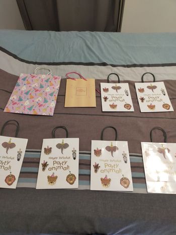 Sacs cadeaux anniversaire