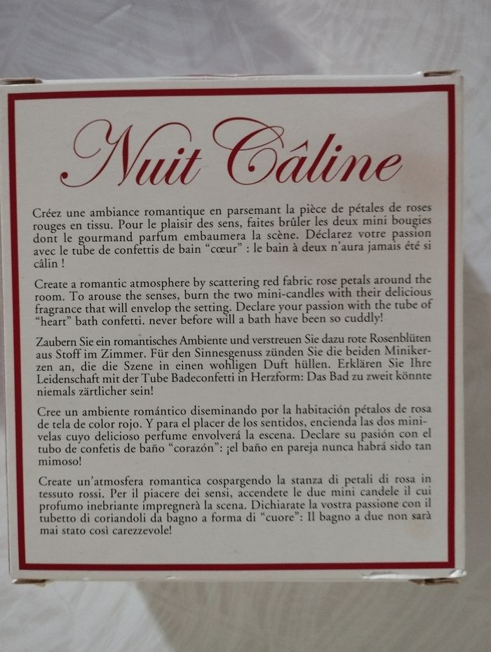 Coffret nuit câline - photo numéro 2
