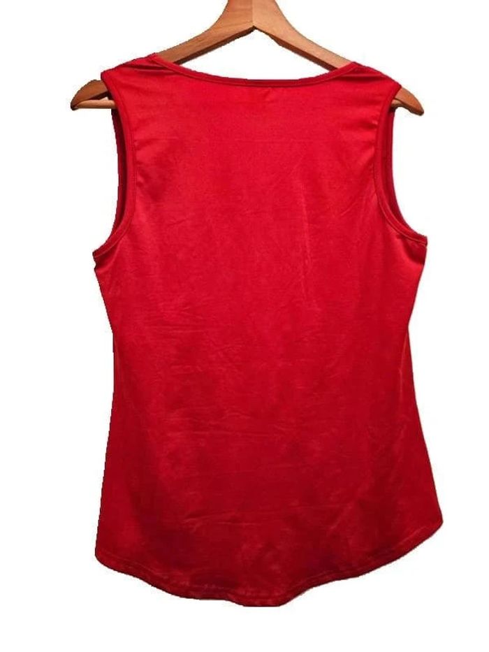 Top sans manche Rouge Shein- 36/S - photo numéro 3