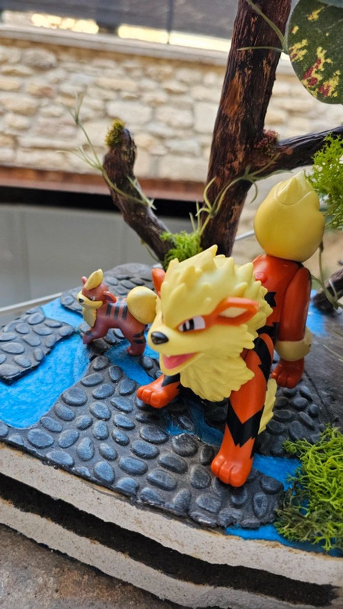 Super figurine Pokemon Nintendo Évolution Caninos Arcanin - photo numéro 4