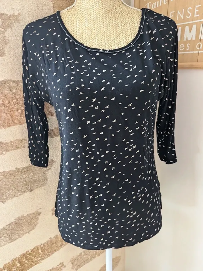 Tee shirt manches 3/4 grain de malice S - photo numéro 3