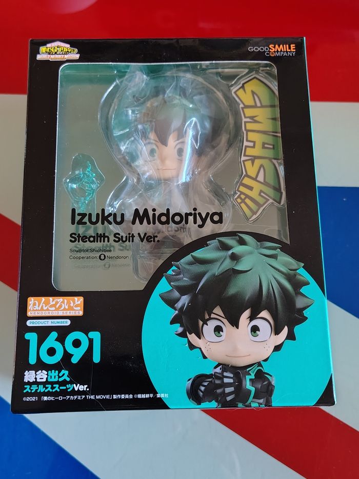 Nendoroid 1693 Izuku Midoriya : Stealth suit Version (GSC, My Hero Academia)