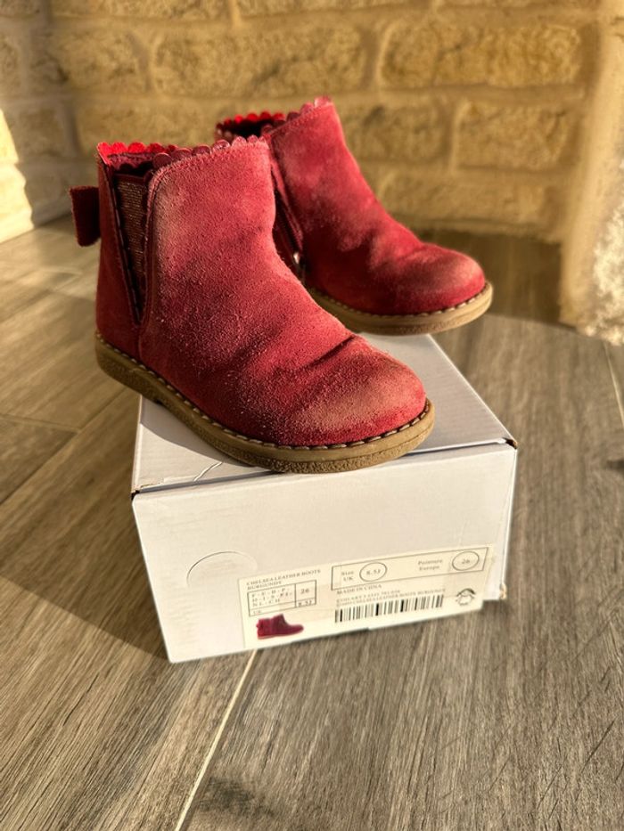 Bottines daim Vertbaudet 26 - photo numéro 3