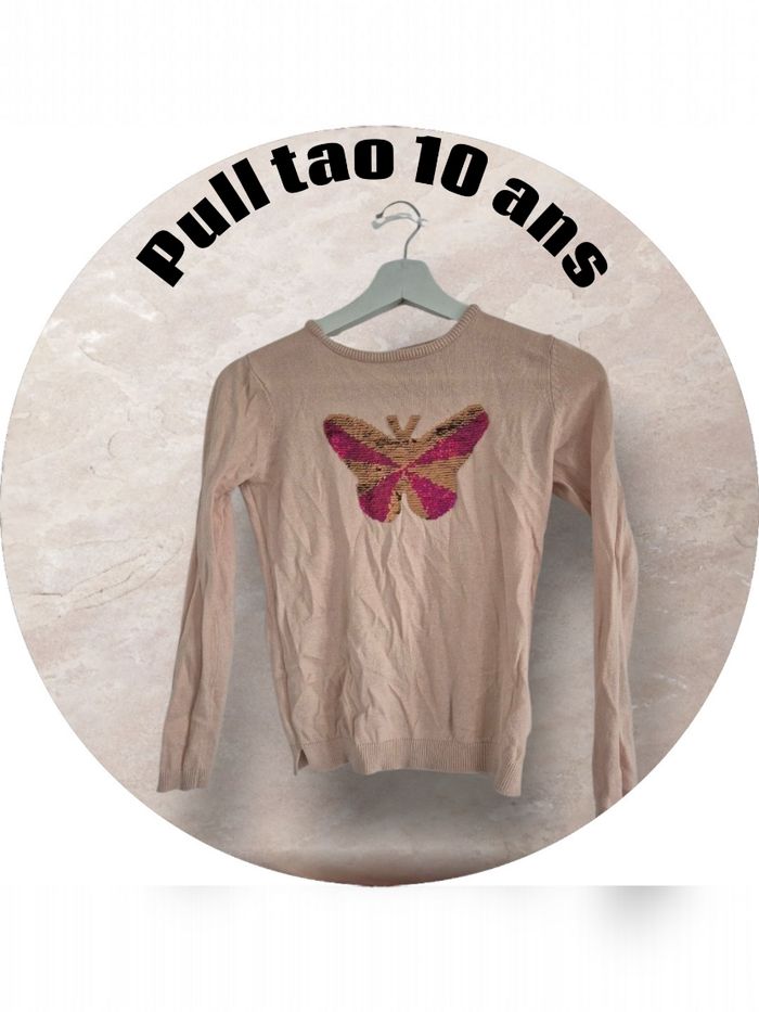 Pull fille 10 ans
