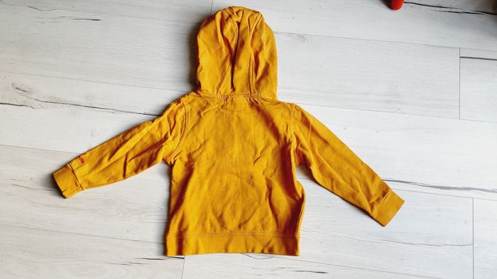Vêtement garçon pull à capuche moutarde Mickey Disney Orchestra 5 ans - photo numéro 3