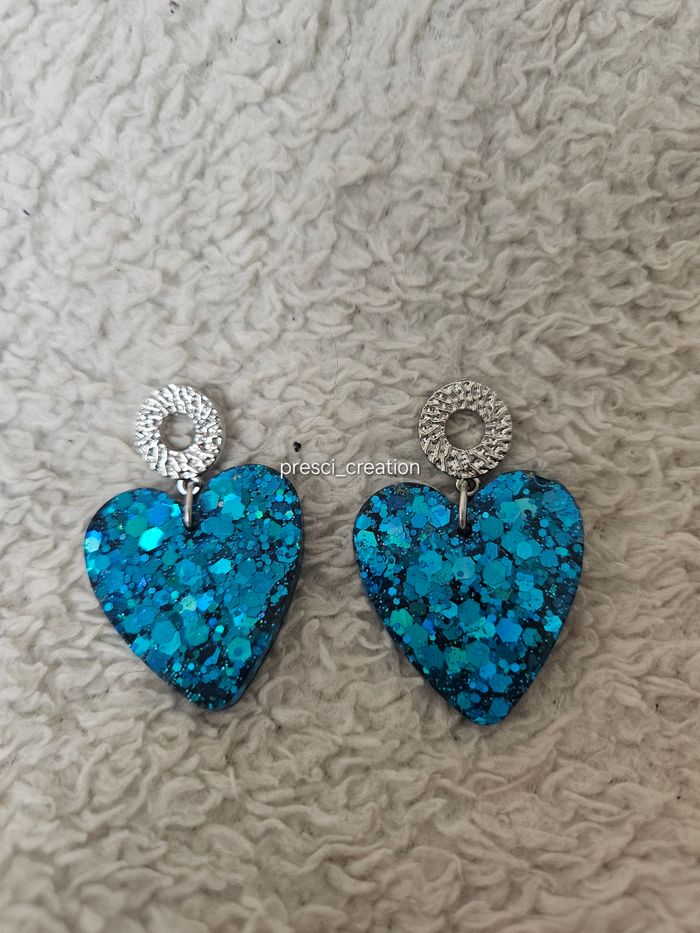 Boucle fantaisie coeur - photo numéro 3
