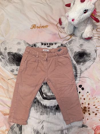 Pantalon velours, 12 mois, Bout’chou.