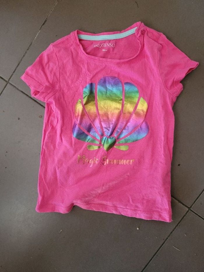 T-shirt 4 ans in extenso