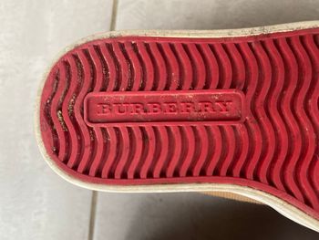 Basket burberry kids 