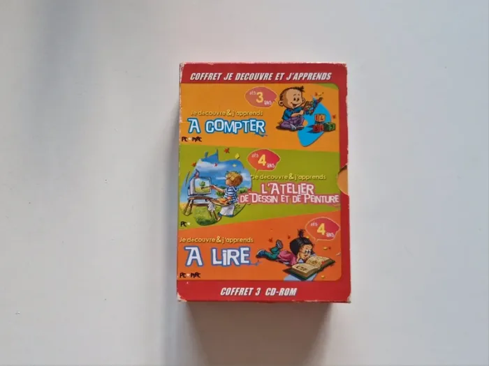 Coffret 3 CD Roms Pc /Mac pour enfants