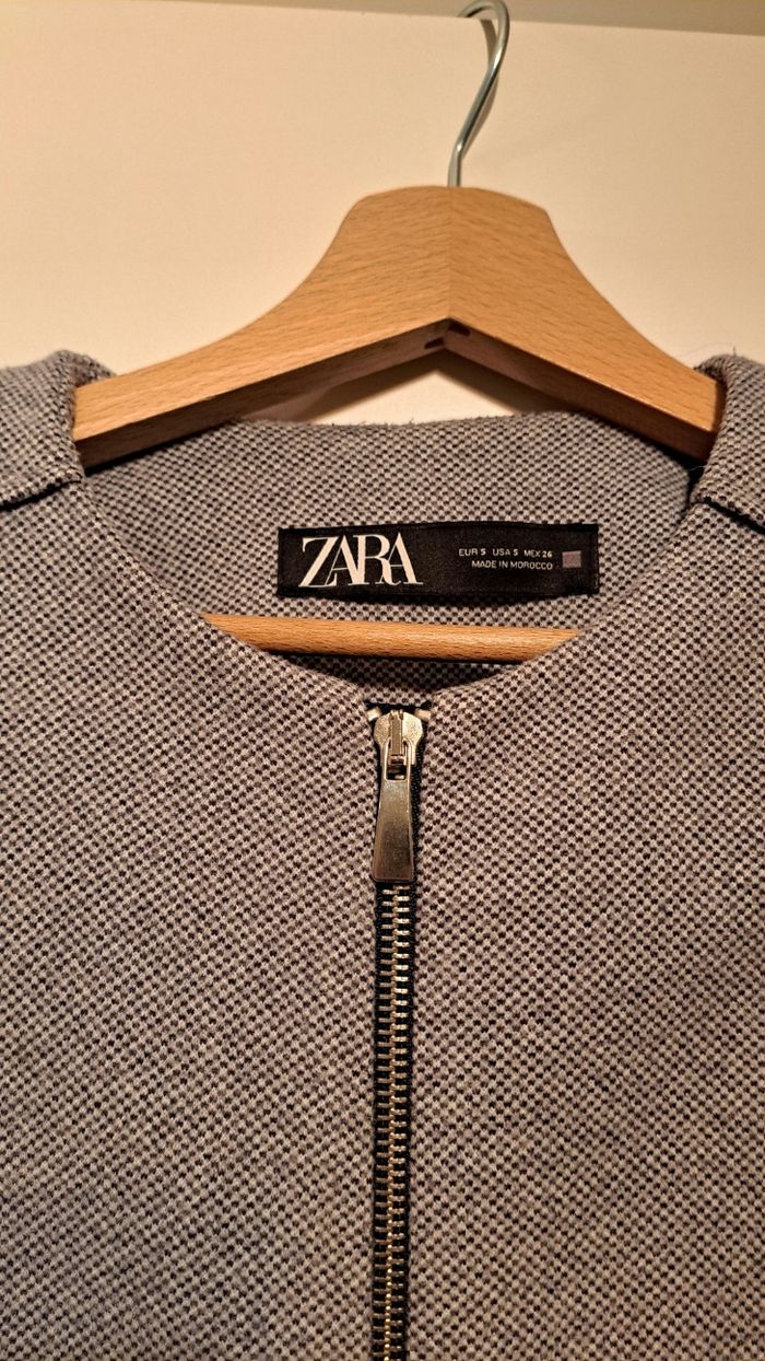 Manteau long bleu marine - photo numéro 2