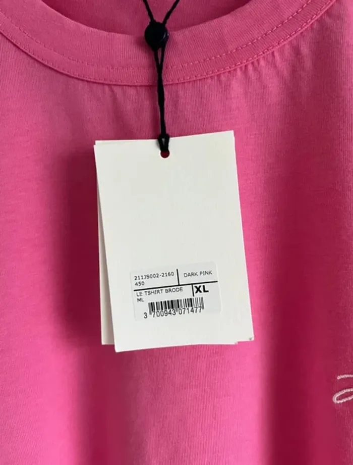 T-shirt rose Jacquemus - photo numéro 5