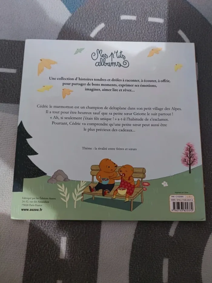 Livre Cédric veut être fils unique - photo numéro 2