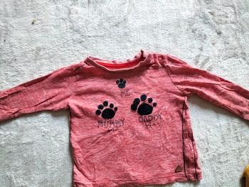 Haut manches longues taille 6/9 mois