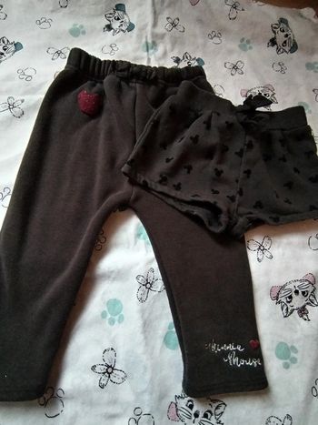 Pantalon chaud et short chaud minnie