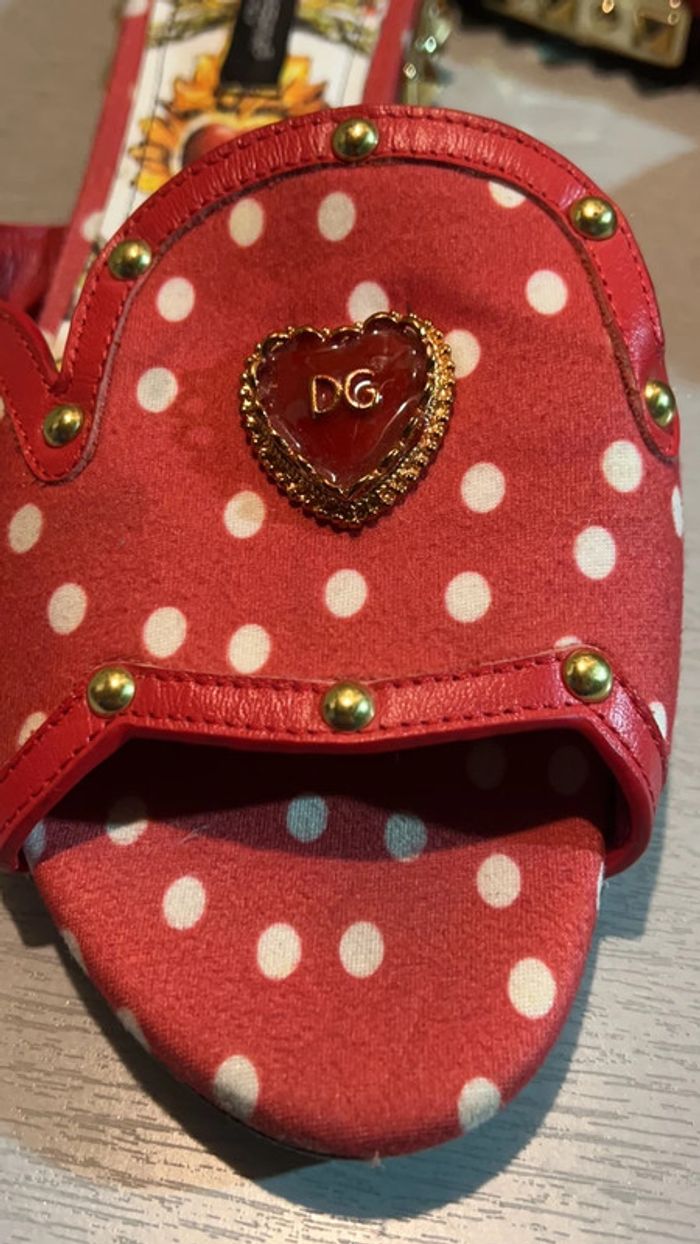 Mules sabots rouge - photo numéro 7