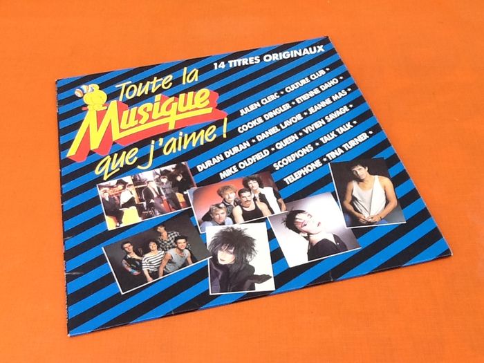 Vinyle 33 tours Toute la Musique que j' aime ! 14 titres originaux (1984) - photo numéro 2