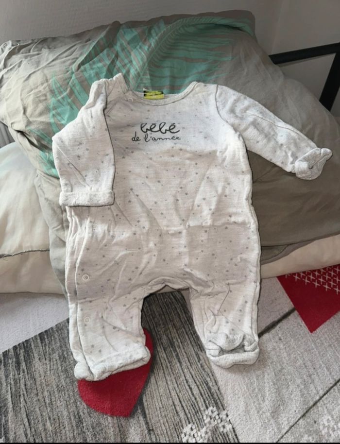 Combi bb garçon taille 3 mois🐼