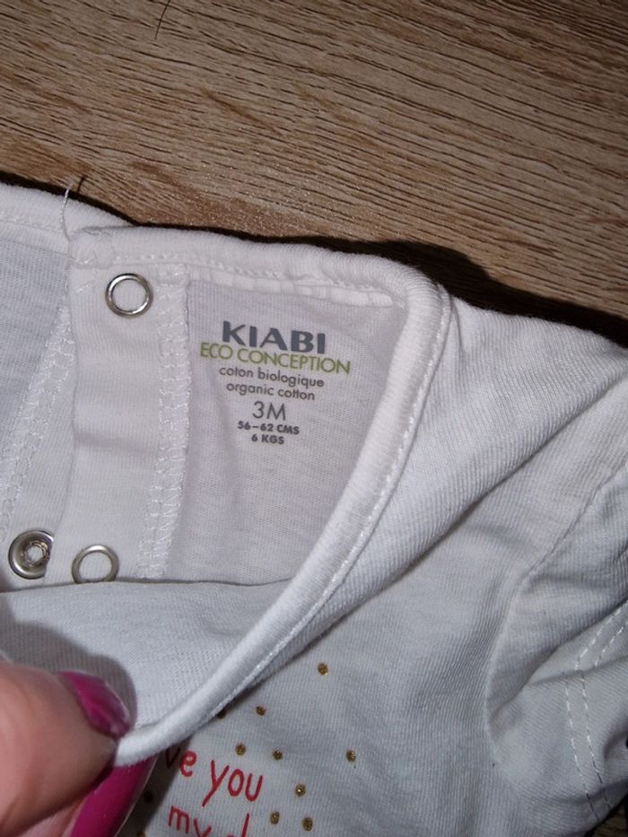 Lot de 6 tshirt manches courtes 3 mois - photo numéro 4