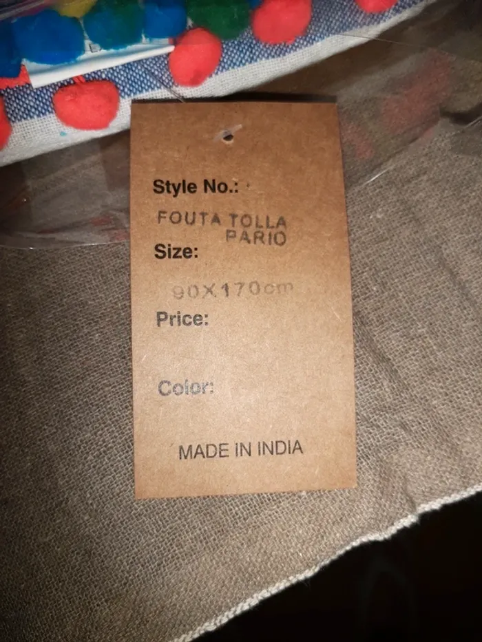 Fouta paréo coton - photo numéro 9
