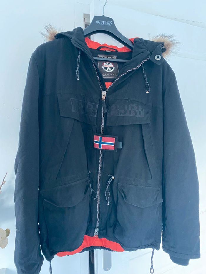 Parka noir XXL Napapijri
