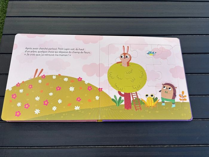 🌺Livre puzzle petit lapin cherche sa maman🌺 - photo numéro 6